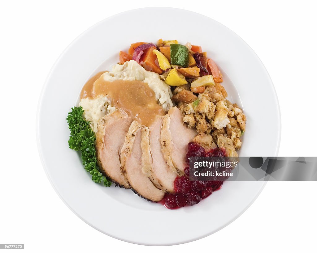 Türkei Abendessen Platte