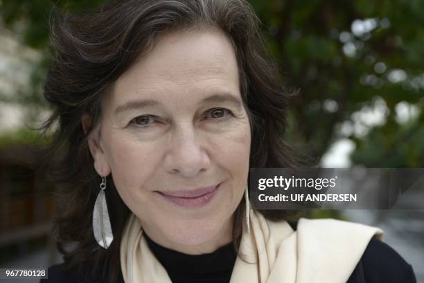 American writer Louise Erdrich on September 23, 2012 in Paris, France.