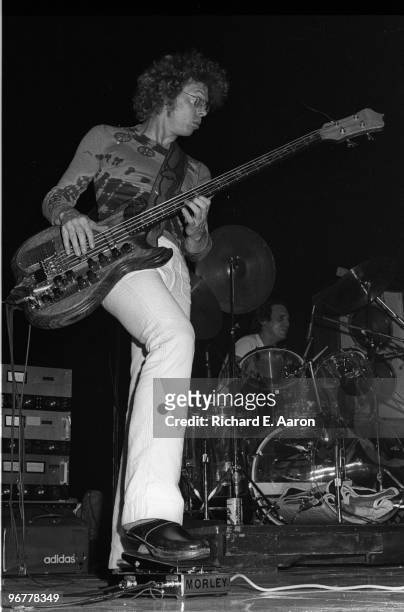 Jack Casady from Hot Tuna and ex Jefferson Airplane performs live on stage in New York in 1974