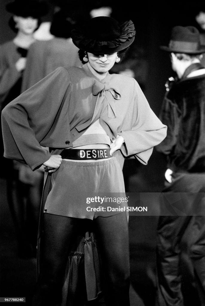 Défilé Sonia Rykiel, Prêt-à-porter, collection Automne-Hiver 1982