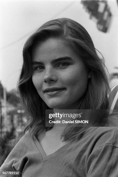 Actrice américaine Mariel Hemingway lors du Festival de Cannes le 14 mai 1979, France.