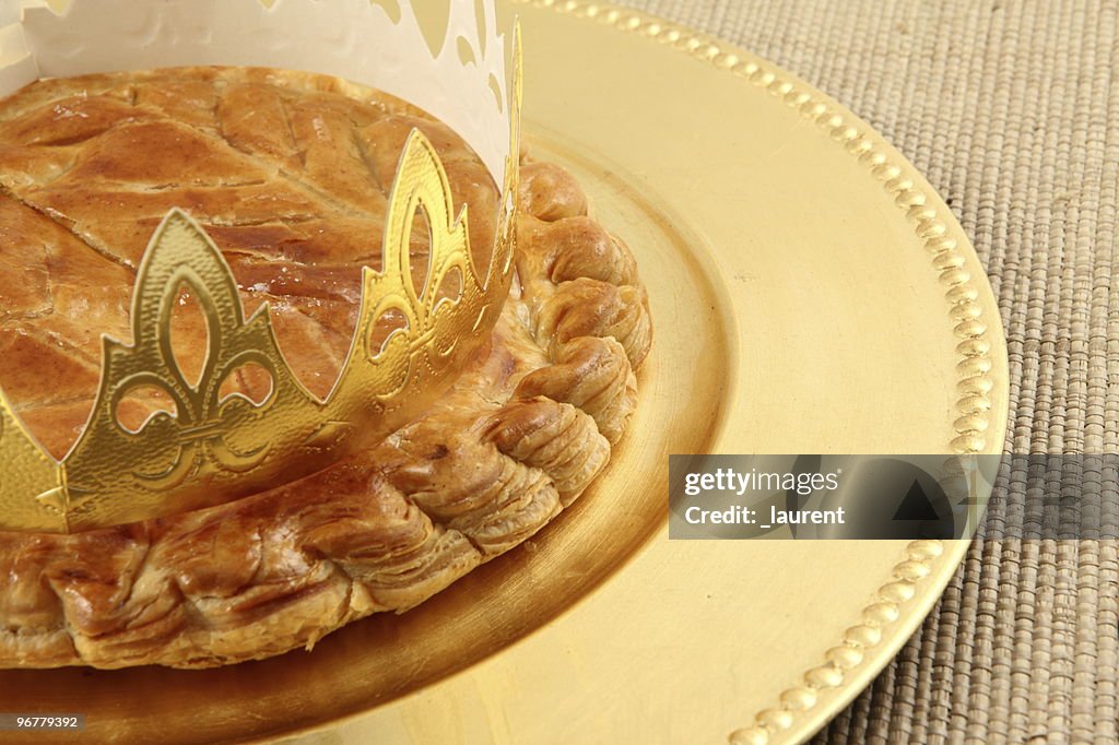 Le gâteau avec très grand lit
