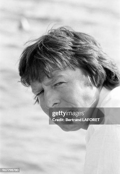 Le réalisateur Alan Parker le 18 mai 1982 à Cannes, France.