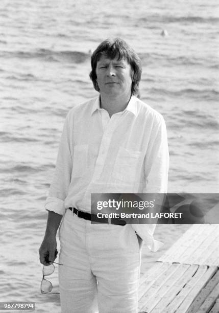 Le réalisateur Alan Parker au Festival de Cannes le 18 mai 1982, France.