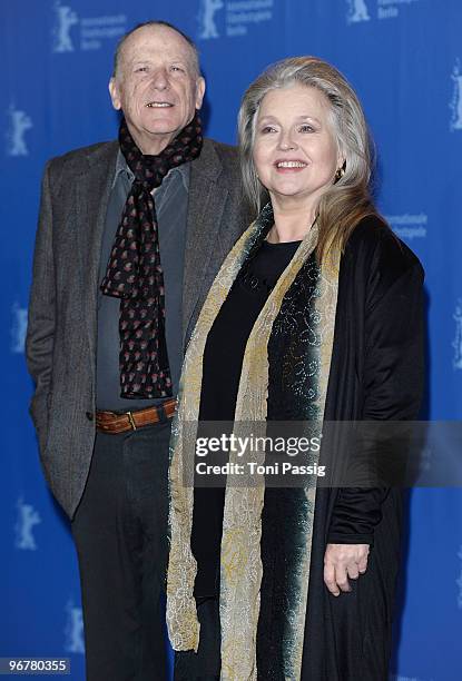 Attends the Wolfgang Kohlhaase and Hanna Schygulla Tribute Photocall during day seven of the 60th Berlin International Film Festival at the Grand...