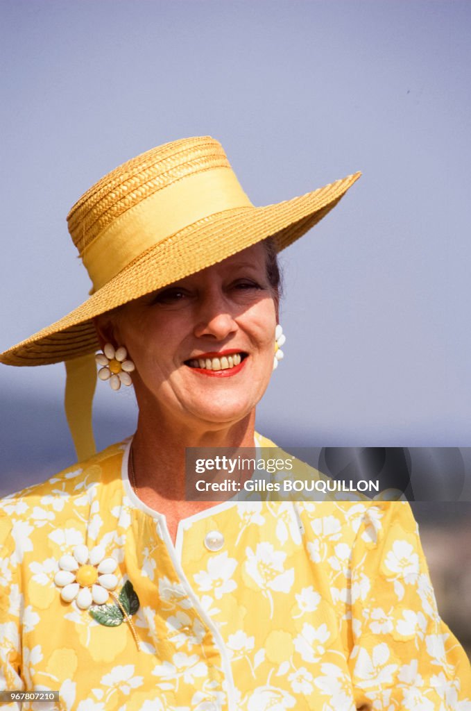Portrait de la reine Margrethe de Danemark