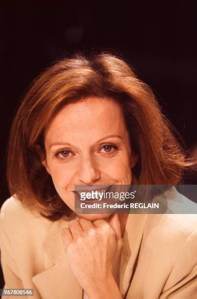 Frédérique Bredin, femme politique, le 28 novembre 1994 à Paris, France.