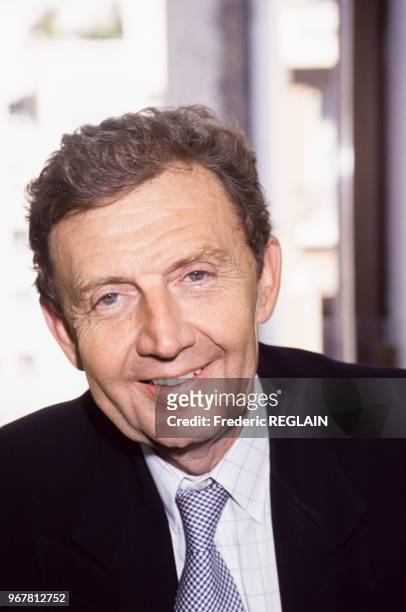 Etienne Mougeotte, journaliste et dirigeant de médias, le 16 juin 1994 à Paris, France.