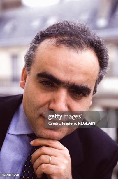 Ghassan Salamé, homme politique libanais, le 27 avril 1994 à Paris, France.