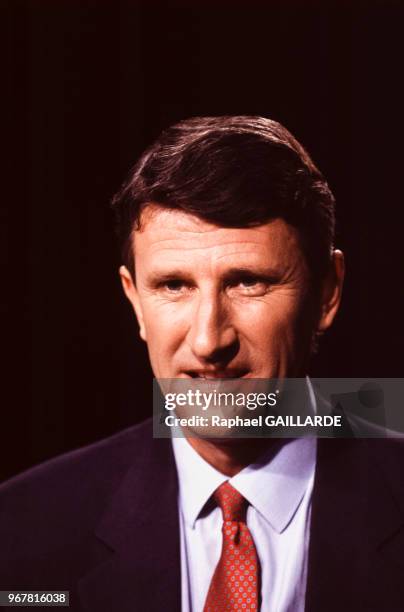 Philippe de Villiers, homme politique, le 15 mai 1994 à Paris, France.