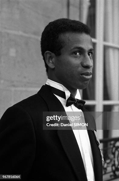 Portrait de Jean Tigana en 1985 Portrait de Jean Tigana en 1985