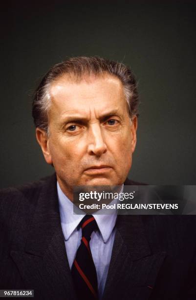 Yves Sabouret, homme politique et dirigeant, le 20 décembre 1991 à Paris, France.