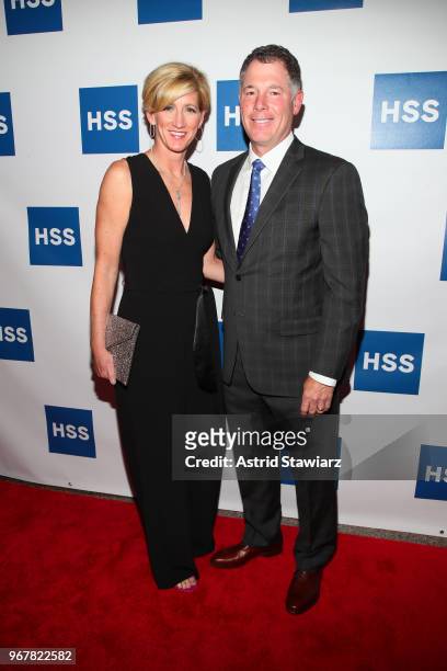 Head Coach, New York Giants Pat Shurmur and Jennifer Shurmur attend The Hospital for Special Surgery 35th Tribute Dinner at the American Museum of...
