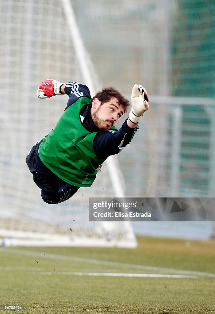 Real Madrid Training And Press Conference