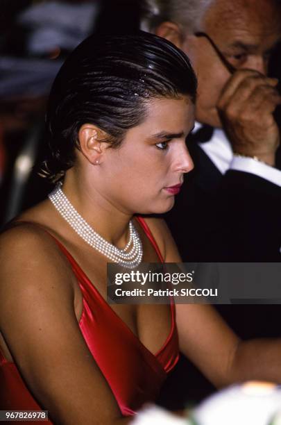 La princesse Stéphanie de Monaco le 19 juillet 1986, Monaco.