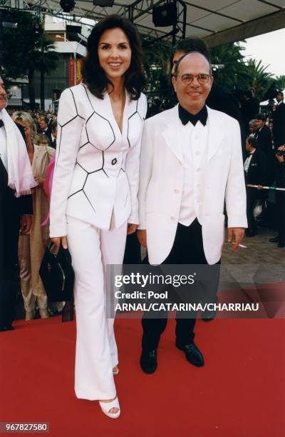 Caroline Barclay et Ticky Holgado lors du Festival de Cannes le 13 mai 1997, France.