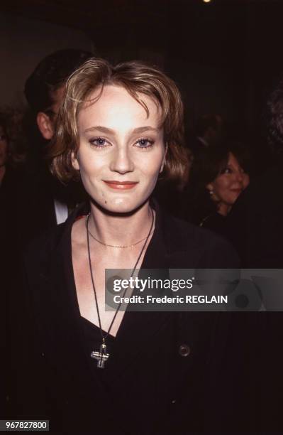 La chanteuse Patricia Kaas le 13 juin 1991 à Paris, France.