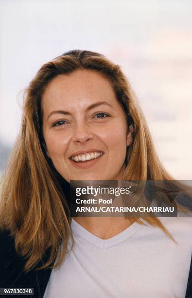 Greta Scacchi lors du Festival de Cannes le 17 mai 1997, France.