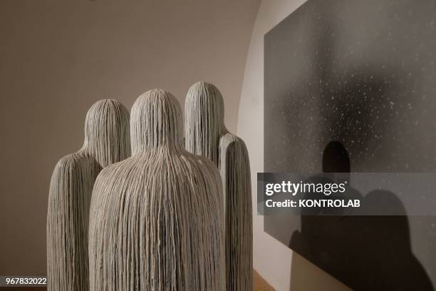 Work of the artist Francesco Sena is shows in the permanent exhibition of Garuzzo Institute for the Visual Art inside The Castiglia in Saluzzo, near...