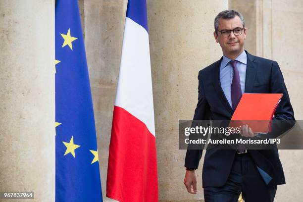 General secretary, Alexis Kohler, arrives at Elysee Palace for a meeting between the French President Emmanuel Macron and the Israeli Prime Minister...
