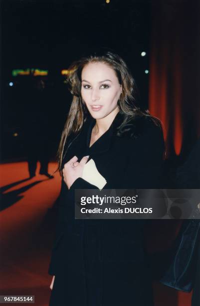 Vanessa Demouy le 27 janvier 1997 à Paris, France.
