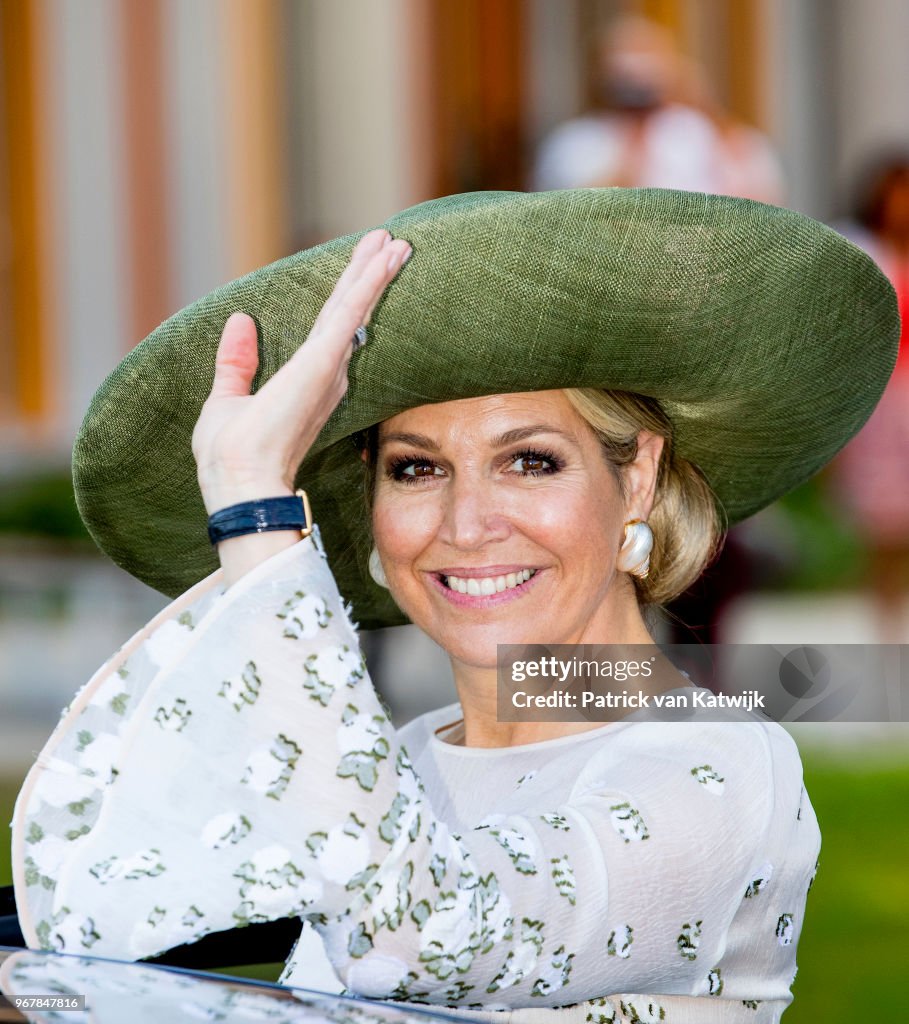 Queen Maxima Of The Netherlands Opens Princess Maxima Center For Children oncology in Utrecht