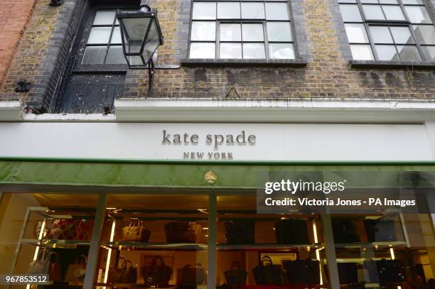 Kate Spade shop in London. The American fashion designer, Kate Spade was found dead in her apartment in New York on Tuesday following an apparent...