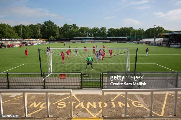 London Turkish All-Stars Vs Tibet during the Conifa Paddy Power World Football Cup Placement Match A on the 5th June 2018 at Bromley in the United...