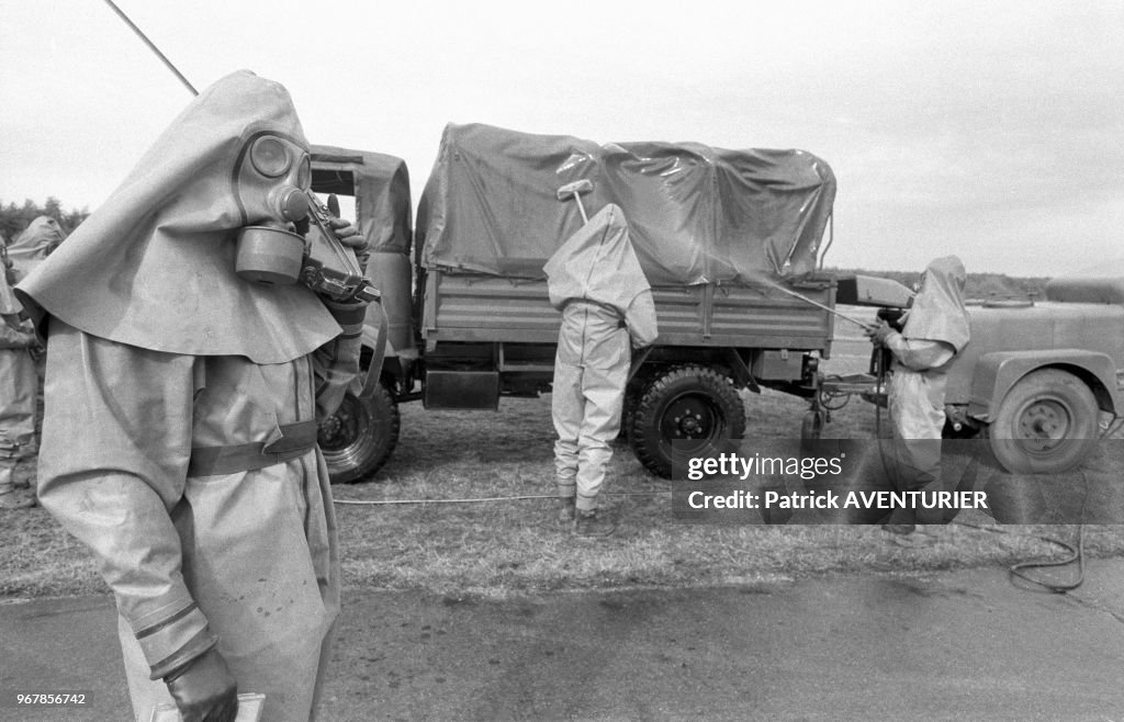 Exercice de l'armée de l'air en 1984