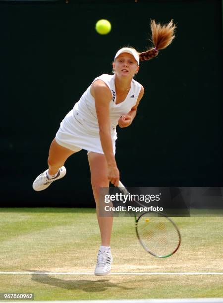 Anna Chakvetadze of Russia during her second round match on Day 5 of the Wimbledon Championships, June 30th, 2006.