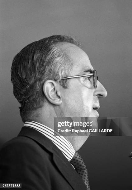 Edouard Balladur en visite aux Antilles le 20 juillet 1987, France.