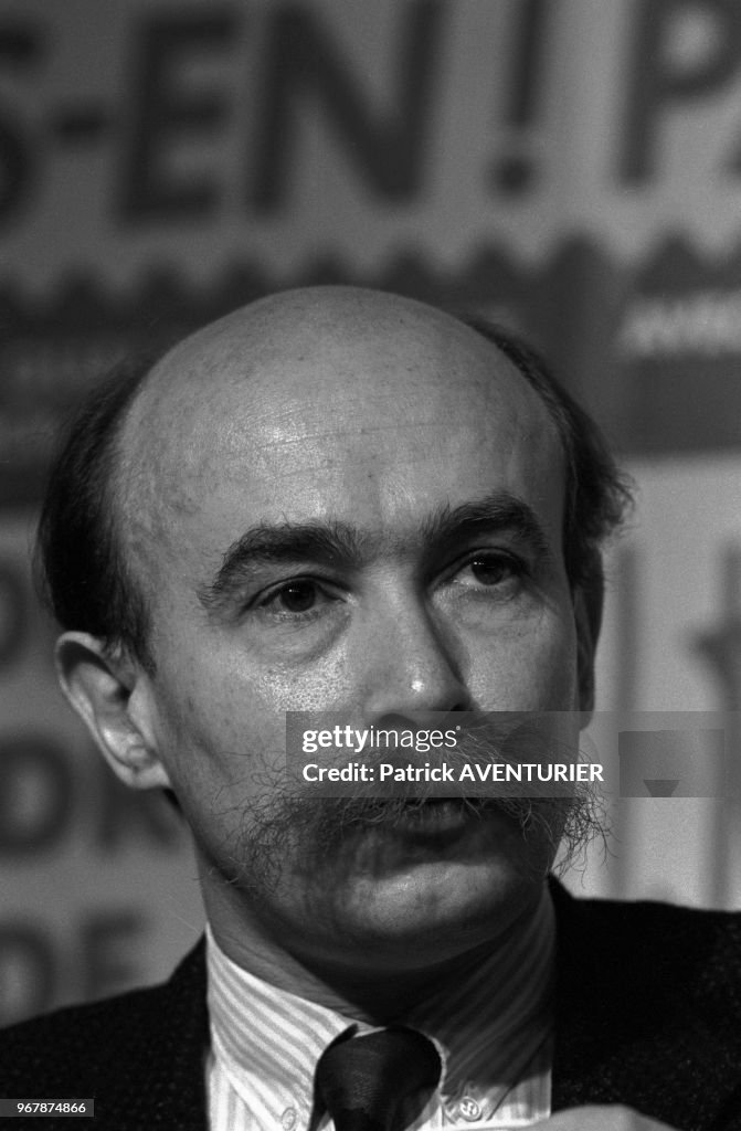Portrait de Claude Malhuret en 1987