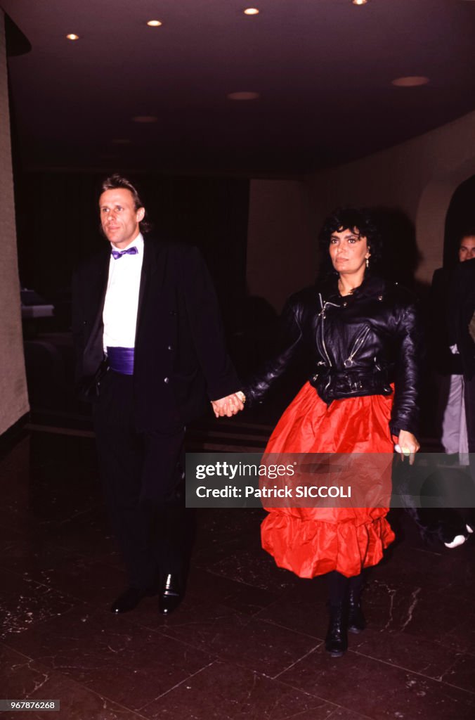 Bjorn Borg lors d'une soirée