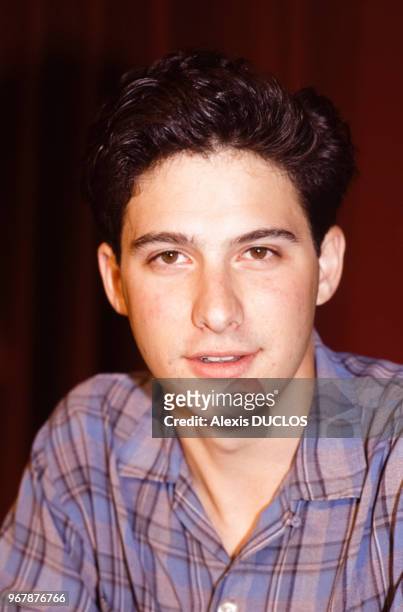 Adam Horowitz, producteur et scénariste, le 15 mai 1989 à Cannes, France.