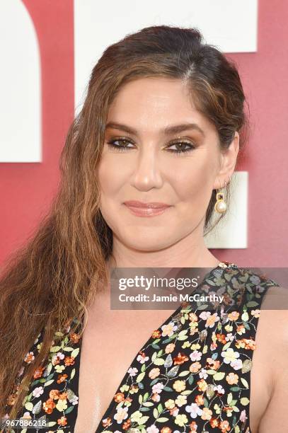 Olivia Milch attends the "Ocean's 8" World Premiere at Alice Tully Hall on June 5, 2018 in New York City.