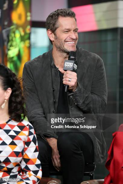 Actor Peter Hermann visits Build Studio to discuss the television show "Younger" on June 5, 2018 in New York City.