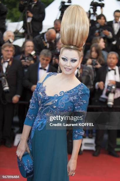 Elena Lenina attends 'Jimmy P. ' Premiere during the 66th Annual Cannes Film Festival at Grand Theatre Lumiere on May 18, 2013 in Cannes, France.