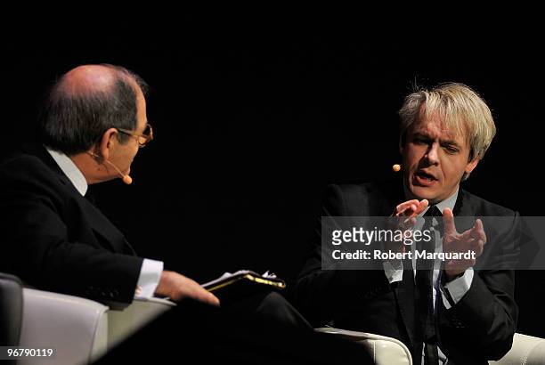 Nick Rhodes of the musical group Duran Duran attends a conference on Mobile Entertainment and Lifestyle: The Future of Media on Mobile at the 2010...