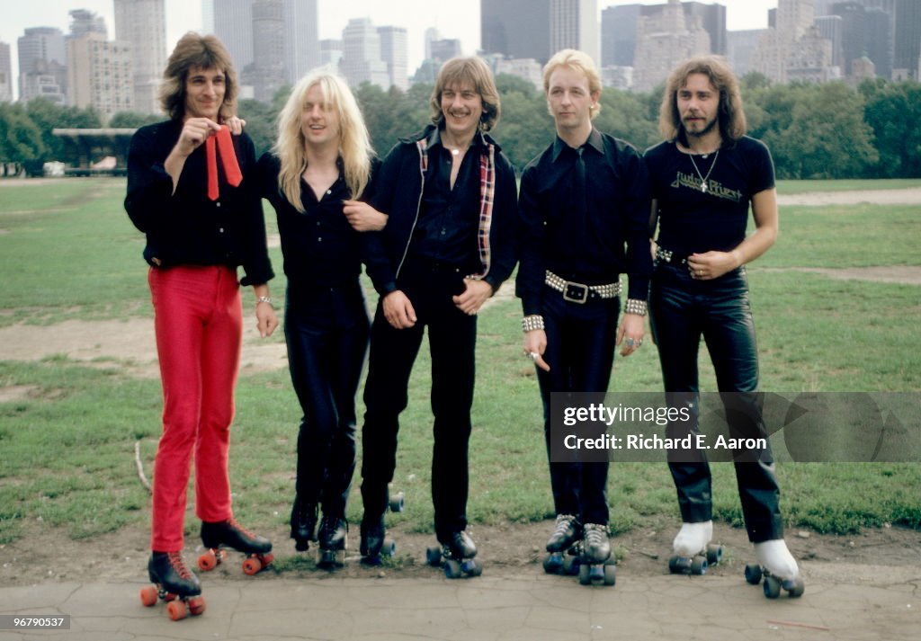 Judas Priest Posed In New York