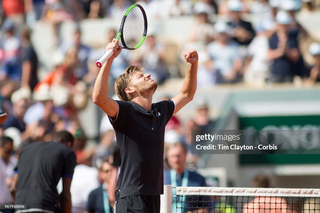 2018 French Open Tennis Tournament. Roland Garros.