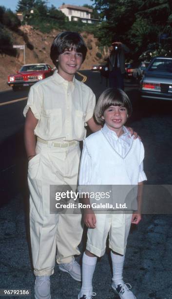 Joey Lawrence and Matthew Lawrence