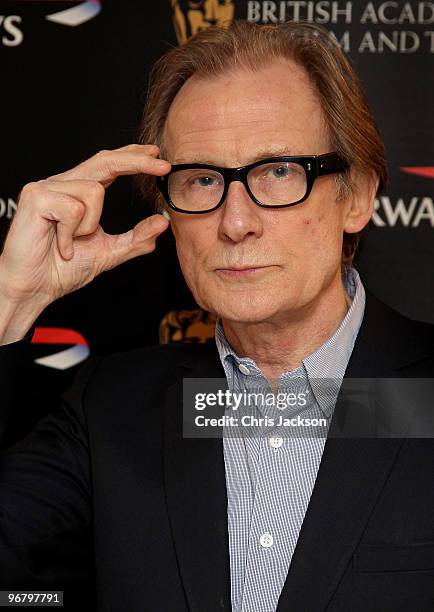 Actor Bill Nighy attends the BA and BAFTA Silent Picturehouse event at Vinopolis on 17 February, 2010 in London,. The event was held to mark British...