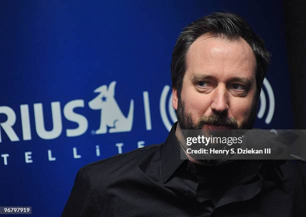 Comedian Tom Green visits the SIRIUS XM Studio on February 17, 2010 in New York City.