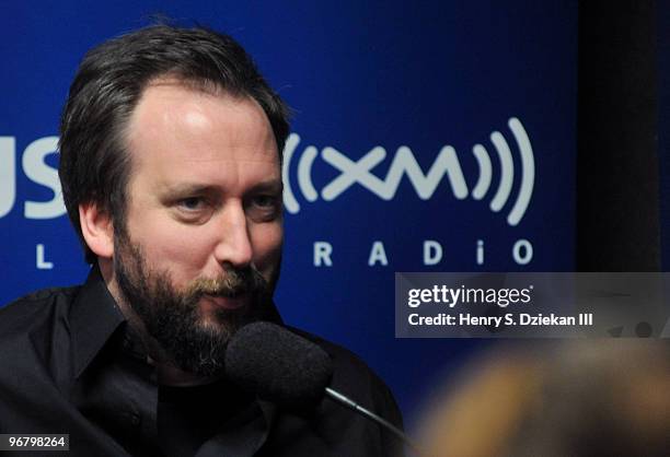 Comedian Tom Green visits the SIRIUS XM Studio on February 17, 2010 in New York City.