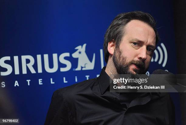 Comedian Tom Green visits the SIRIUS XM Studio on February 17, 2010 in New York City.