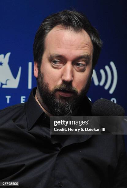 Comedian Tom Green visits the SIRIUS XM Studio on February 17, 2010 in New York City.