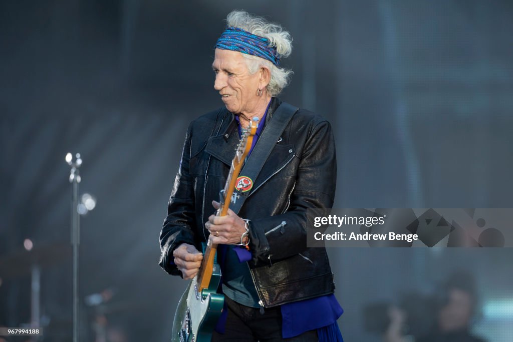 The Rolling Stones Perform At Old Trafford