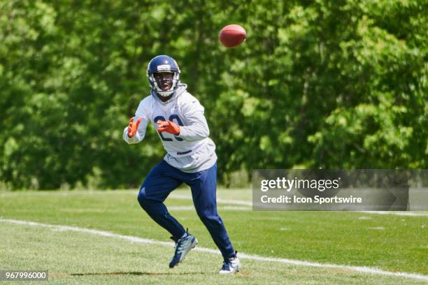 Chicago Bears defensive back Rashard Fant participates during the Bears Minicamp on June 5, 2018 at Halas Hall, in Lake Forest, IL.
