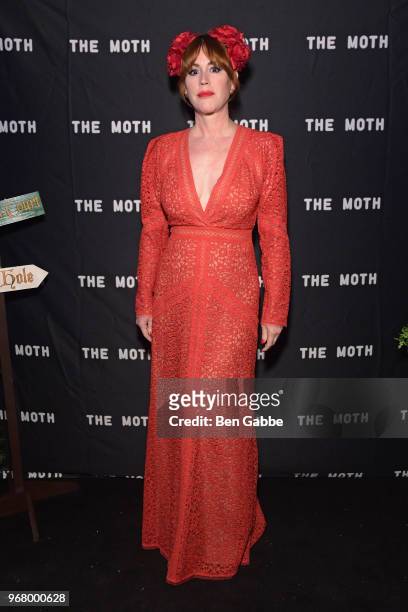 Actor Molly Ringwald attends The Hatter's Mad Tea Party: 2018 Moth Ball at Capitale on June 5, 2018 in New York City.