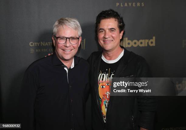 President of BMLG Records and Executive VP of Big Machine Label Group Jimmy Harnen and President and CEO of Big Machine Label Group Scott Borchetta...